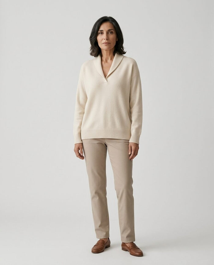 Fiorella | Maglione con Scollo a V