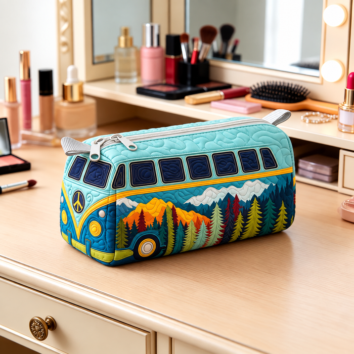 Montagne Alpine | Beauty Case Trapuntato