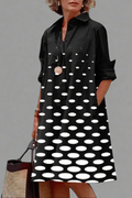 Francesca | Vestito Midi a Pois, il classico che non passa mai di moda