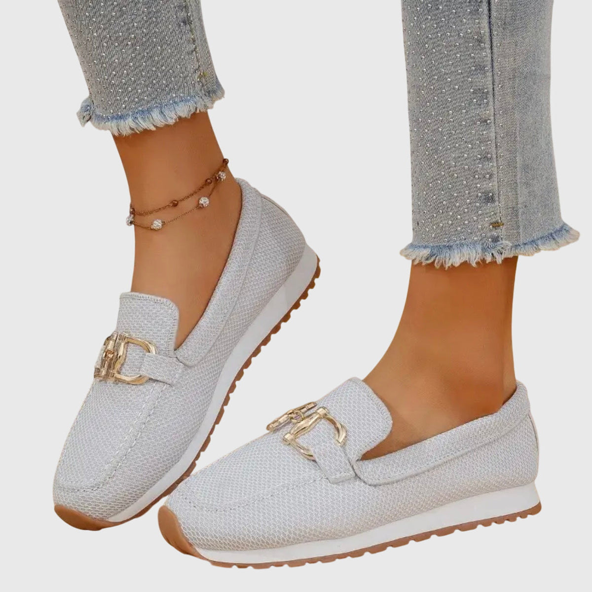 Rosanna | Mocassino Sneaker con Morsetto
