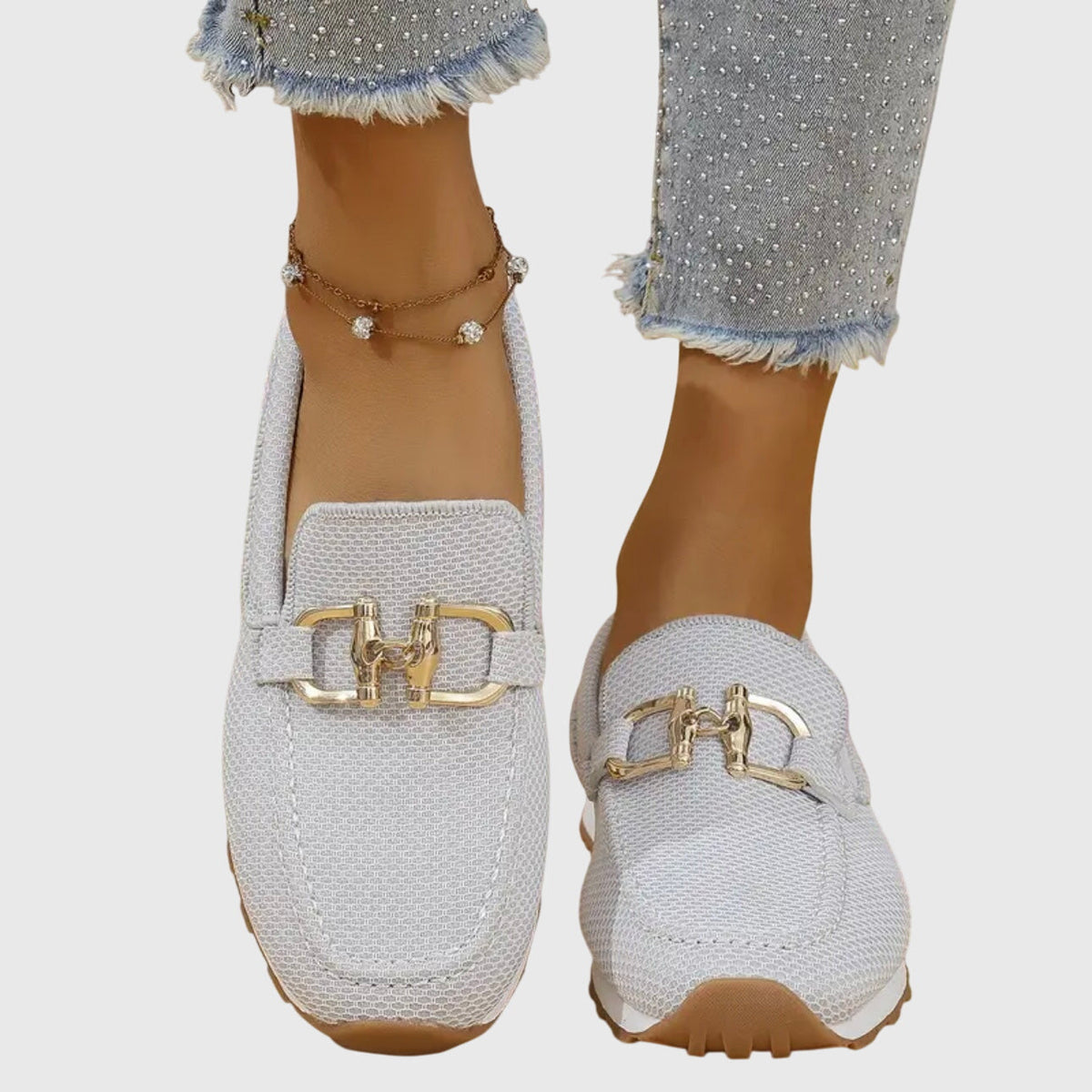 Rosanna | Mocassino Sneaker con Morsetto