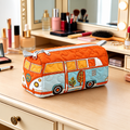 Pulmino Arancio | Beauty Case Trapuntato