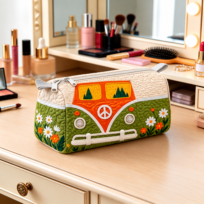 Fiori Vintage | Beauty Case Trapuntato
