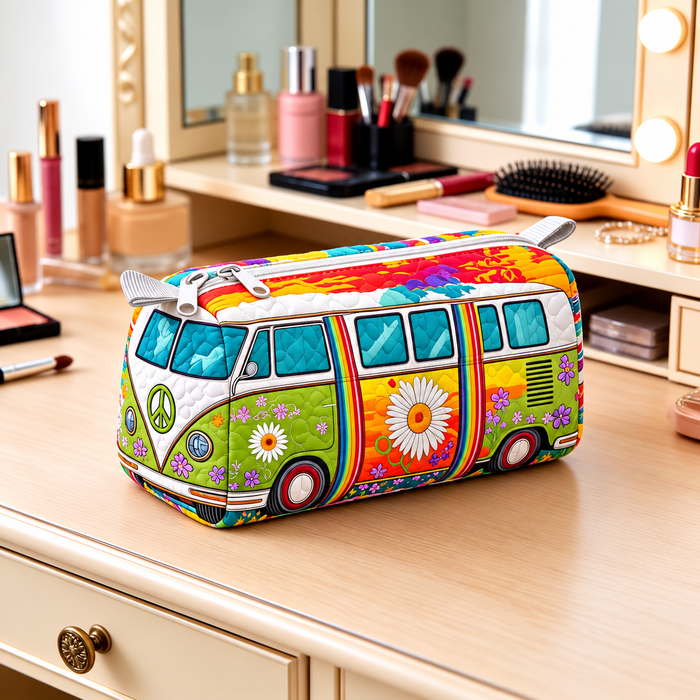 Fiori Arcobaleno | Beauty Case Trapuntato