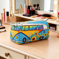 Girasoli Blu | Beauty Case Trapuntato