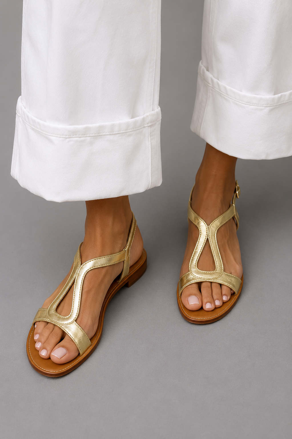 Donatella | Sandalo Piatto Slingback