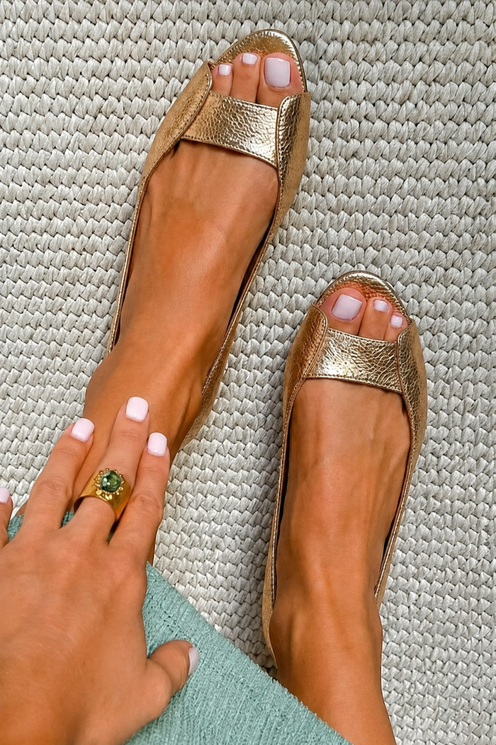 Patrizia | Ballerina Metallizzata