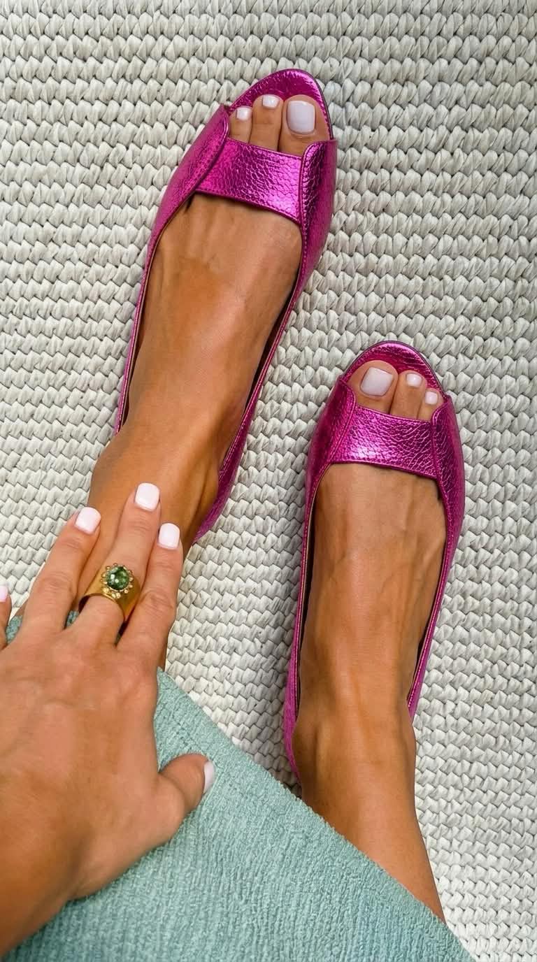 Patrizia | Ballerina Metallizzata