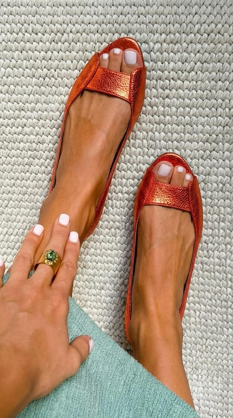 Patrizia | Ballerina Metallizzata