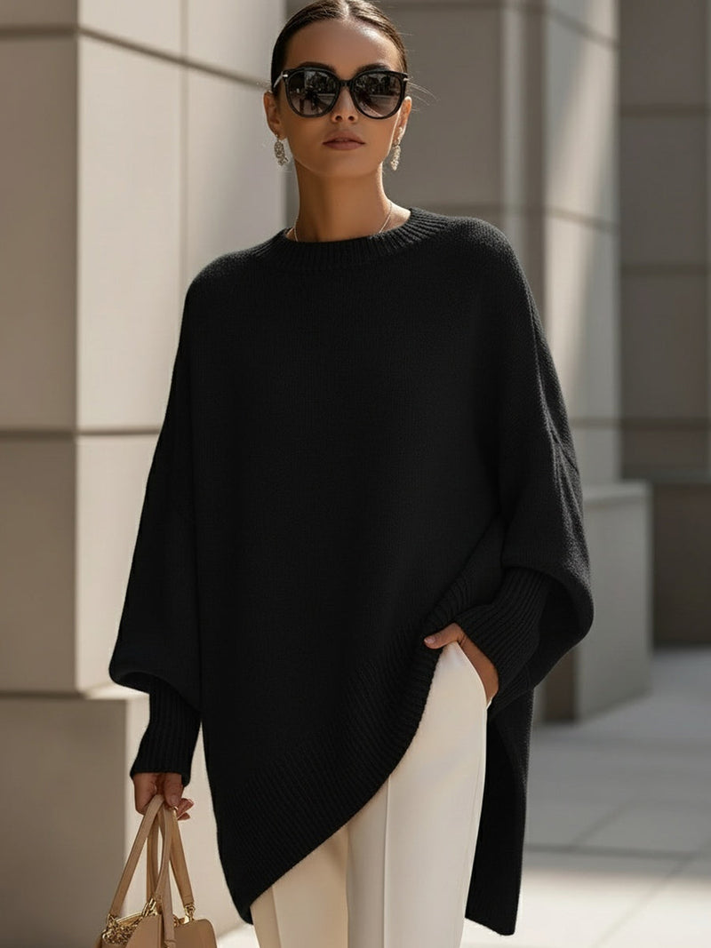 Lorenza | Maglione a Mantella