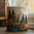 Boschi e Montagne | Cesto Portabiancheria Trapuntato