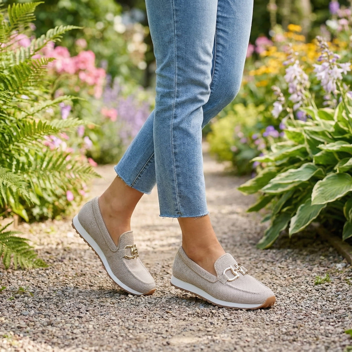 Rosanna | Mocassino Sneaker con Morsetto