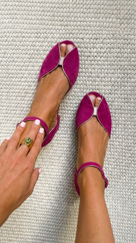 Maria Grazia | Ballerina con Bordo Metallizzato
