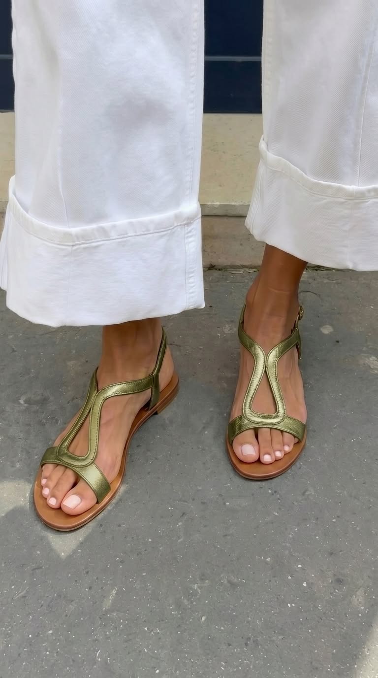 Donatella | Sandalo Piatto Slingback