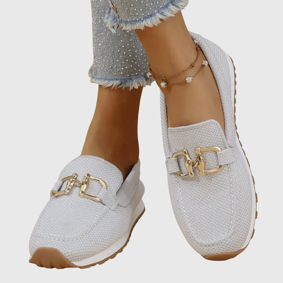 Rosanna | Mocassino Sneaker con Morsetto