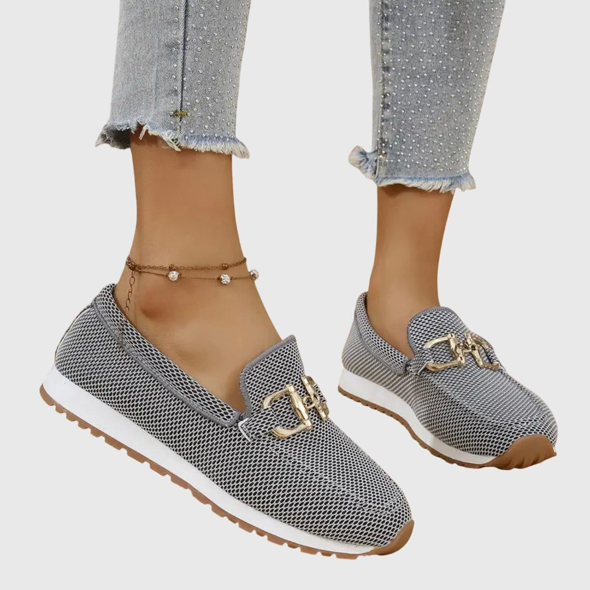 Rosanna | Mocassino Sneaker con Morsetto
