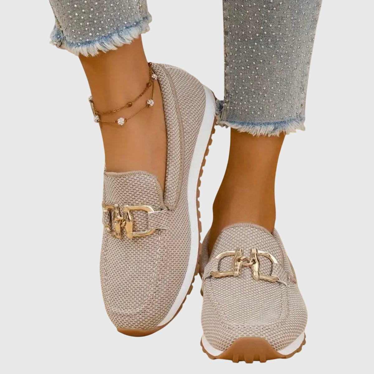 Rosanna | Mocassino Sneaker con Morsetto